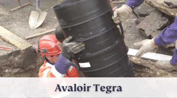 Mise en situation Avaloir de chaussee