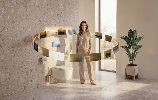 Wavin Drückerplatten