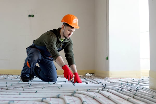 Underfloor heating installation4