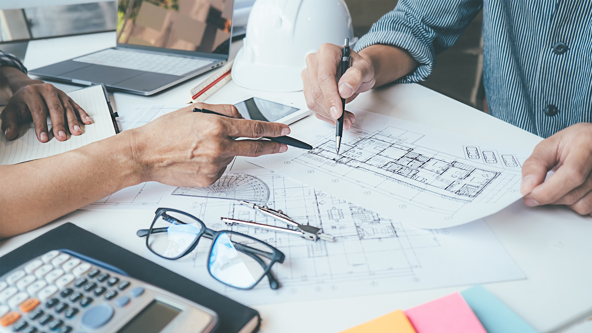 BDS engineers designing