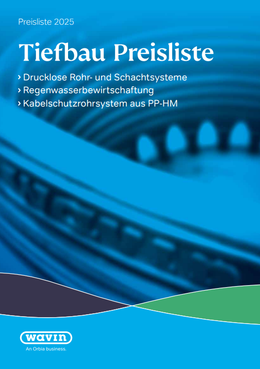 Cover Tiefbau Preisliste 2025