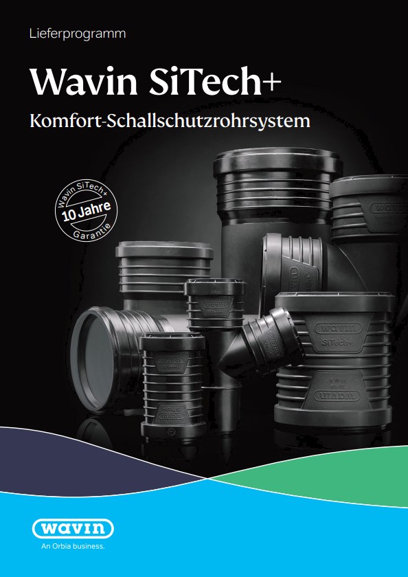 Wavin SiTech+ für die Gebäudeentwässerung