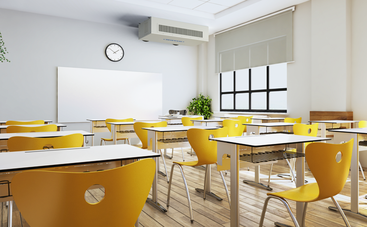 Zónová regulace a rekuperace pro zdravější a úspornější školní prostředí v Gymnáziu Dr. Randy