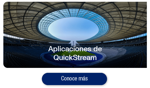aplicaciones de quickstream